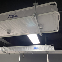 WELLSOX Conduits d'air rectangulaires en tissu pour espaces à faible hauteur