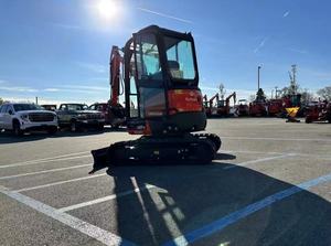 รถขุดขนาดเล็ก Kubota U27-4 มือสอง น้ำหนัก 2 ตัน ระบบไฮดรอลิก พร้อมหัวเจาะ - Product Image 2