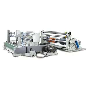 Rebobinadora de rollo de papel kraft, JYD-1600D automática, Jumbo, máquina de rebobinado