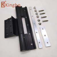 Kak — charnière de porte en aluminium à profil Mullion pour le Vietnam Xingfa 55, charnière de grande taille, porte belles, robuste
