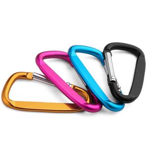 Llavero Personalizado con Logotipo Grabado por Láser, Anillo en D Plano, Mosquetón de Aluminio, Metal y Acero con Gancho de Seguridad # 7 Promocionales - Product Image 3