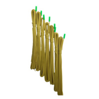 Tête d'allumage électronique jaune-vert de 5 m avec effet de flamme, télécommande, certifiée CE, OEM ODM, longueur personnalisable