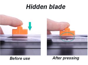 Xách tay <span class=keywords><strong>mini</strong></span> giấy Cutter của nhãn hiệu Slide Trimmer cho A4 thủ công cho hình ảnh đồ thị cardstock cắt - Product Image 6