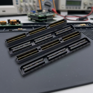 ตัวเชื่อมต่อไฟเบอร์ออปติก 8 ช่องทาง QSFP-DD รุ่นใหม่ล่าสุดของ Samtec QSFP8-038-01-L-D-RA1 400G ผลิตในสหรัฐอเมริกา - Product Image 3