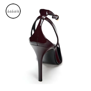 <span class=keywords><strong>BABALA</strong></span> Zapatos de Tacón Alto con Punta Abierta para Mujer, Finos, de Verano, con Correa de Hebilla, a la Moda, para Uso Diario, Tallas Grandes, Fabricante OEM ODM, Venta al Por Mayor - Product Image 5
