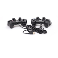 Manette de jeu à vente chaude pour PC, ordinateur de bureau, ordinateur portable avec moteur de vibration, chaque joystick est un télécommande de jeu