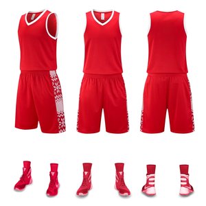 เสื้อบาสเก็ตบอลผู้ชายสีน้ำเงินเฮลลี่ เอนเนอร์เจติก บลู ปี 2026 แบบไม่มีแขน สำหรับฤดูร้อน น้ำหนักเบา คอวี ชุดกีฬา - Product Image 4