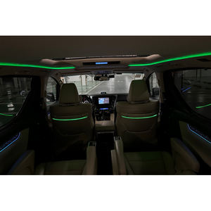 Amélioration de l'éclairage ambiant intérieur de voiture à LED LHD pour Toyota Alphard 2015-2023, accessoires de garniture - Product Image 6