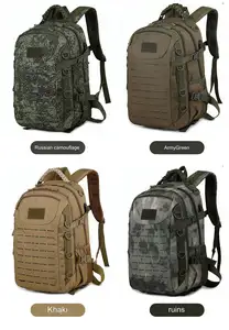 Tactical Camouflage Assault Pack Oxford Fabric Backpacks Large Capacity Outdoor Backpack