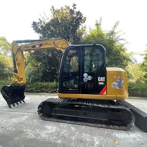 Mini-excavatrice hydraulique sur chenilles de 8 tonnes pour 308E2/307E2, avec boîte de vitesses, moteur, pompe et roulement d'occasion, garantie 12 mois (modèle 2021) - Product Image 2