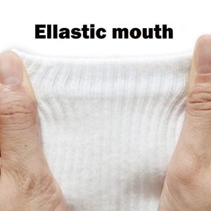 Chaussettes personnalisées de grande taille pour hommes Chaussettes en coton Chaussettes de sport de basket-ball à tube moyen Crew - Product Image 6