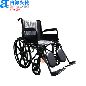 Rueda trasera <span class=keywords><strong>MAG</strong></span> con recubrimiento de polvo, silla de ruedas de acero funcional, médica, médica, personalizada, médica, Mediatric, de color negro, 1 unidad - Product Image 1