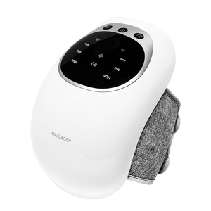 Compresse chaude rechargeable sans fil pour le soulagement de la douleur au genou Vibration à haute fréquence dans le masseur enveloppé de genou à lumière infrarouge intégré - Product Image 4