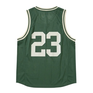 Personalized Your Team Logo Design Mesh Basketball Jersey Sleeveless 100% Polyester Basketball Uniform High Quality - Product Image 2