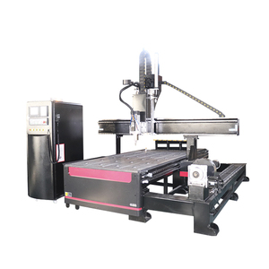 5 trục bọt gỗ khắc 3D tuyến tính ATC CNC Router phía sau gắn Tạp Chí công cụ tự động thay đổi 1325 1530 2030 - Product Image 2