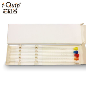 Tubo de ensayo de vidrio de borosilicato alto N9237 de Silicon Valley Nmr con tapa para investigación científica - Product Image 2