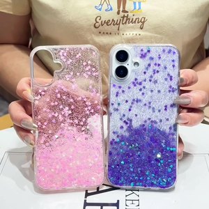Zeniqeen เคสโทรศัพท์มือถือสำหรับ S22/S22อัลตร้า/พลัส/A03s OEM เคสกลิตเตอร์ TPU + PC กันน้ำใสกันกระแทก - Product Image 4