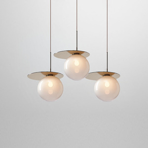 Modern Minimalist Scandinavian-Style Colored Bubble Glass Pendant <b>Light</b> for <b>Dining</b> Rooms Bar Counters Clothing Stores - Product Image 5