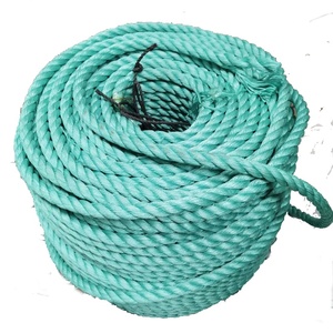 <span class=keywords><strong>Corde</strong></span> torsadée en PP <span class=keywords><strong>grise</strong></span> Lujunnaite PPD à 3 brins, 8 mm, haute résistance, flexible, longueur 1200 pieds, multi-usages pour l'emballage/la pêche - Product Image 1