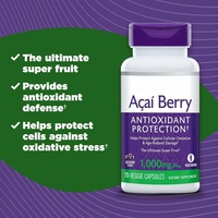 Capsules d'extrait de baies d'açai pour digestion saine minceur Capsules de baies d'açai de marque privée OEM