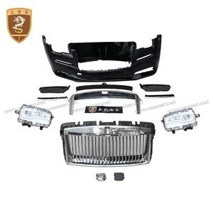 Kits de carrocería para coche, rejilla de parachoques de fibra de vidrio, Marco LED, para Rolls <span class=keywords><strong>Royce</strong></span> Wraith generación 1, actualización a GEN 3 - Product Image 1