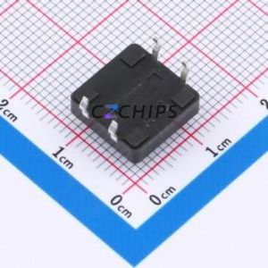 SMG-03-H055A1 Tactile Switch Through hole Component (THT)-4P,12x12mm Switch Single Pole Single Throw Round Button 2.5N 12mm - Product Image 2