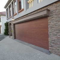 Prix d'usine Porte de villa résidentielle de style moderne Portes de garage enroulables Porte de luxe pour villa à volet roulant