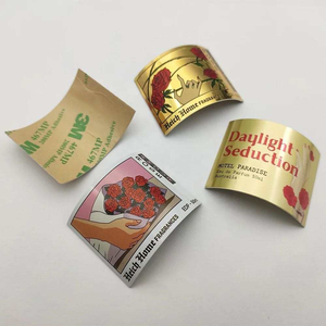 Étiquette de bouteille de vin en aluminium brossé de luxe, étiquette métallique personnalisée en relief pour spiritueux haut de gamme - Product Image 4