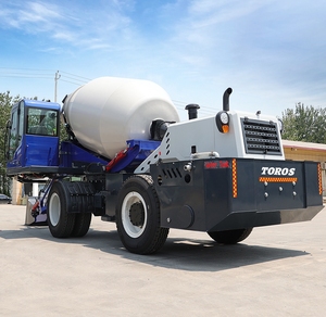 Tùy chỉnh máy trộn bê tông xe tải euro5 tự tải máy trộn bê tông 2m ³ 3m ³ 5m ³ Máy trộn bê tông nhỏ - Product Image 3