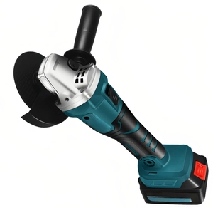 Amoladora Angular de Grado Industrial de 125 mm, Amoladora Eléctrica Portátil <span class=keywords><strong>Recargable</strong></span> de Alta Potencia sin Escobillas - Product Image 1