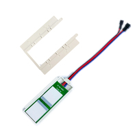 Capteur tactile capacitif intelligent 12V 5A en ABS, miroir LED de salle de bain avec indice de protection IP11, interrupteur tactile anti-buée, accessoires