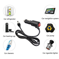 Prise allume-cigare 12V pour véhicule avec interrupteur vers câble d'alimentation DC 5521 pour Starlink Mini DC 5,5 mm Charge