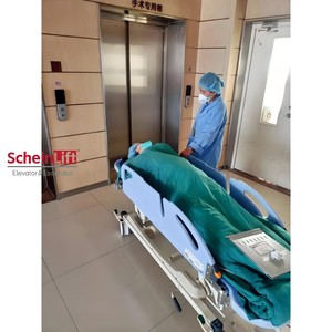 <span class=keywords><strong>Ascensor</strong></span> Médico para Centros de Salud, Cabina de Acero Inoxidable, Sistema sin Engranajes, Elevador de Cama de Grado Médico con Capacidad de Carga de 2000 kg - Product Image 3