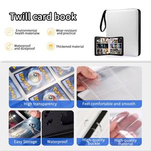 Album de collection de luxe FX Top Loader en cuir pour timbres et cartes, le meilleur album de collection avec 10 feuilles et 20 pages - Product Image 6