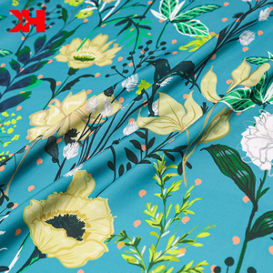 Tùy Chỉnh In Lụa Mịn Màng Vải In Kỹ Thuật Số 100% Polyester Chất Liệu Vải Dệt Cho Ăn Mặc Áo Sơ Mi - Product Image 4