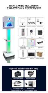 Cabina <span class=keywords><strong>de</strong></span> Fotos con Pantalla Táctil LCD <span class=keywords><strong>de</strong></span> 15.6 Pulgadas, Fácil <span class=keywords><strong>de</strong></span> Montar, con Logotipo Personalizado Gratuito, para Bodas y Fiestas, Cabina <span class=keywords><strong>de</strong></span> Fotos DSLR para Selfies - Product Image 5