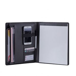 A4 Clipboard Business Multi-Function Manager Portfolio Pu Leather <b>File</b> <b>Folder</b> Custom Logo - Product Image 1