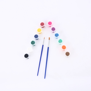 Set di Pittura Acrilica Professionale Non Tossica <span class=keywords><strong>3</strong></span>/5ML, Colori Personalizzabili, Mini Set di 6 Vasetti per Bambini, Pittura su Vetro e Arte - Product Image 4