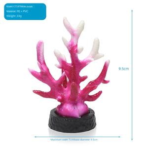 Décoration de paysage pour aquarium Yilan, corail artificiel en PE/PVC, <span class=keywords><strong>table</strong></span> de <span class=keywords><strong>sable</strong></span> d'hôtel CT154 Jiangxi - Product Image 6
