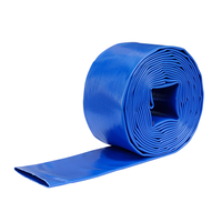 Tuyau plat en PVC de 6 pouces de qualité supérieure de l'usine LONGXI, 31 kg, garantie 1 an, pour la lutte contre les incendies et les secours d'urgence