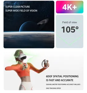 体验未来: 热销PICO 4眼镜VR-具有尖端功能的多功能一体VR/AR/MR设备