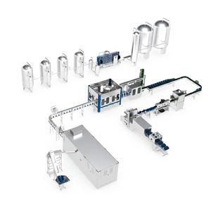 Projet clé en main d'eau minérale complète |   Système de purification d'eau potable personnalisé pour usine, avec échange d'ions, osmose inverse (RO), contrôle PLC et défluoruration - Product Image 1