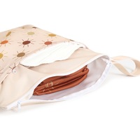 Couches lavables maman stockage organiser sac couche bébé poussette sec fourre-tout réutilisable tissu Double fermeture éclair voyage étanche sac humide