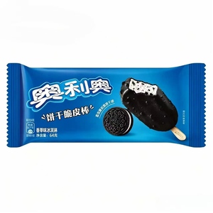Vaniglia per Gelato <span class=keywords><strong>Oreo</strong></span> su Stecco con Briciole <span class=keywords><strong>di</strong></span> Biscotto al <span class=keywords><strong>Cioccolato</strong></span> a Base <span class=keywords><strong>di</strong></span> Latte - Confezione all'Ingrosso - Product Image 1