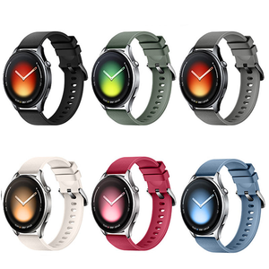 Bracelet de montre en silicone texturé pour Xiaomi Watch 5 S5, bracelet de remplacement sport original - Product Image 6