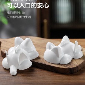 Molde para bolas de arroz estilo japonés con forma de gato, de plástico blanco, apto para alimentos, para niños. - Product Image 4