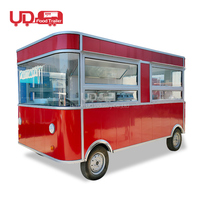 Vente chaude Cuisine mobile Restaurant Food truck Stand de hamburgers Stand de hot-dogs Camion de tacos Camion de café Chariot de nourriture électrique