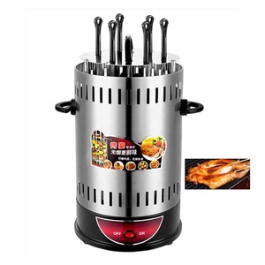 Grande rétroaction 220V 50HZ Grill poulet Machine sans fumée <span class=keywords><strong>Barbecue</strong></span> BBQ griller Hot Dog rouleau de <span class=keywords><strong>jambon</strong></span> - Product Image 4