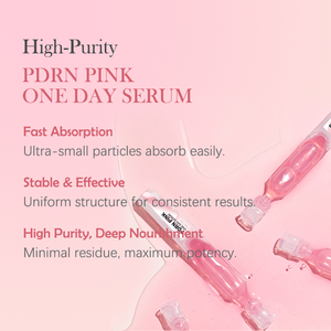 Sérum ZS Coréen PDRN Rose Effet un Jour Collagène Glutathion Acide Hyaluronique Amplificateur d'Éclat ADN de Saumon PDRN Ampoule Intensive - Product Image 3