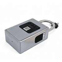 Candado Inteligente 4G con Control Remoto, Teclado Bluetooth, Contraseña, Candado de Seguridad Industrial de Alta Resistencia para Campos Petroleros y de Gas, para Exteriores